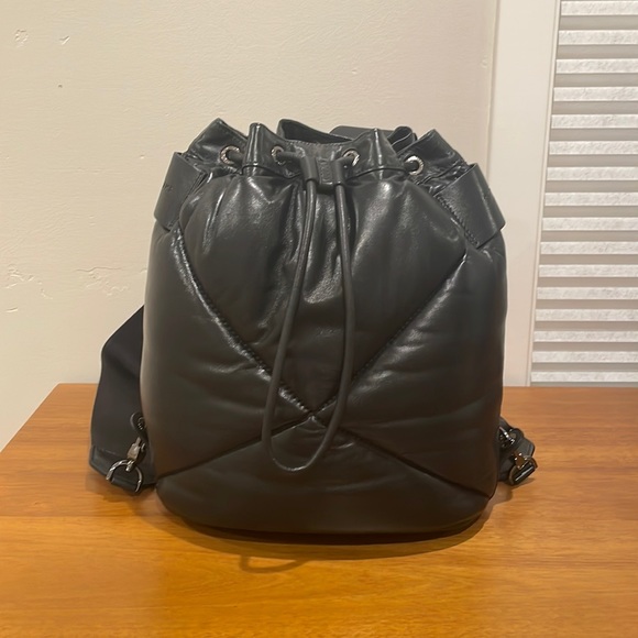 Longchamp Le Pliage Cuir Doudoune Backpack Black main image 6